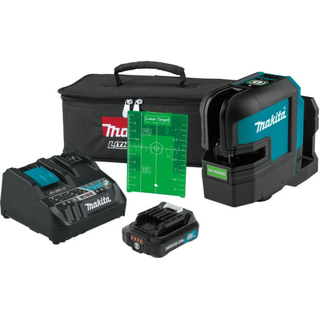 Sell your used Makita tools – Get cash for Makita SK105GDNAX 12V Max CXT Self-Leveling Cross-Line Green Beam Laser Kit at WeBuyTool.com