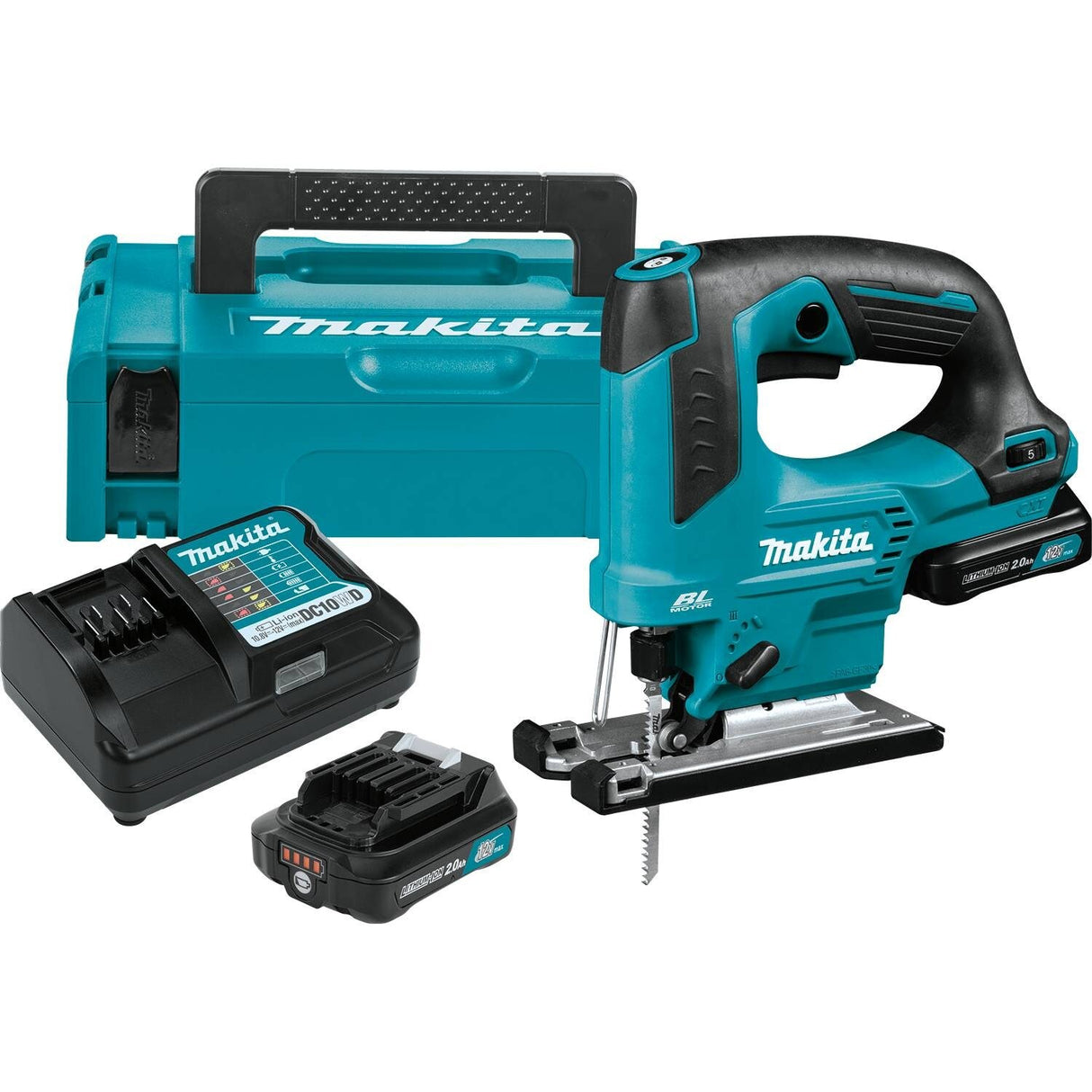 Sell your used Makita tools – Get cash for Makita VJ06R1J 12V Max CXT Li-Ion Brushless Top Handle Jig Saw Kit at WeBuyTool.com