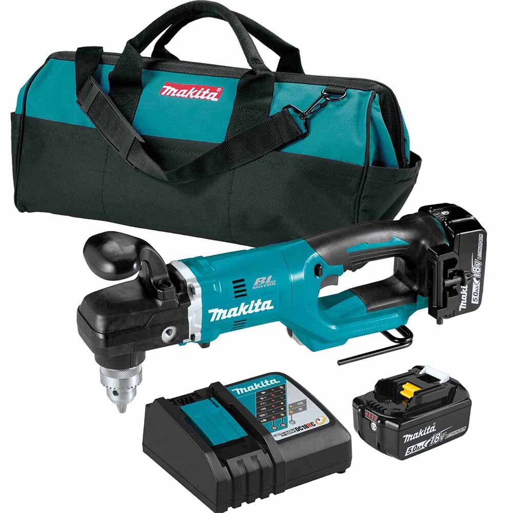 Sell your used Makita tools – Get cash for Makita XAD05T 18V LXT Lithium-Ion Brushless Cordless 1/2" Right Angle Drill Kit (5.0Ah) at WeBuyTool.com