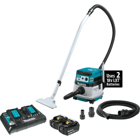 Sell your used Makita tools – Get cash for Makita XCV08PT 18V X2 LXT (36V) Brushless 2.1 Gal HEPA Dust Extractor, AWS at WeBuyTool.com
