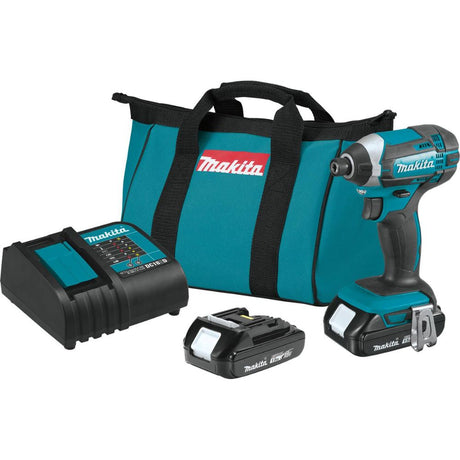 Sell your used Makita tools – Get cash for Makita XDT11SY 18V LXT Lithium-Ion Compact Cordless Impact Driver Kit, var. spd., rev., L.E.D. Light, case (1.5Ah) at WeBuyTool.com