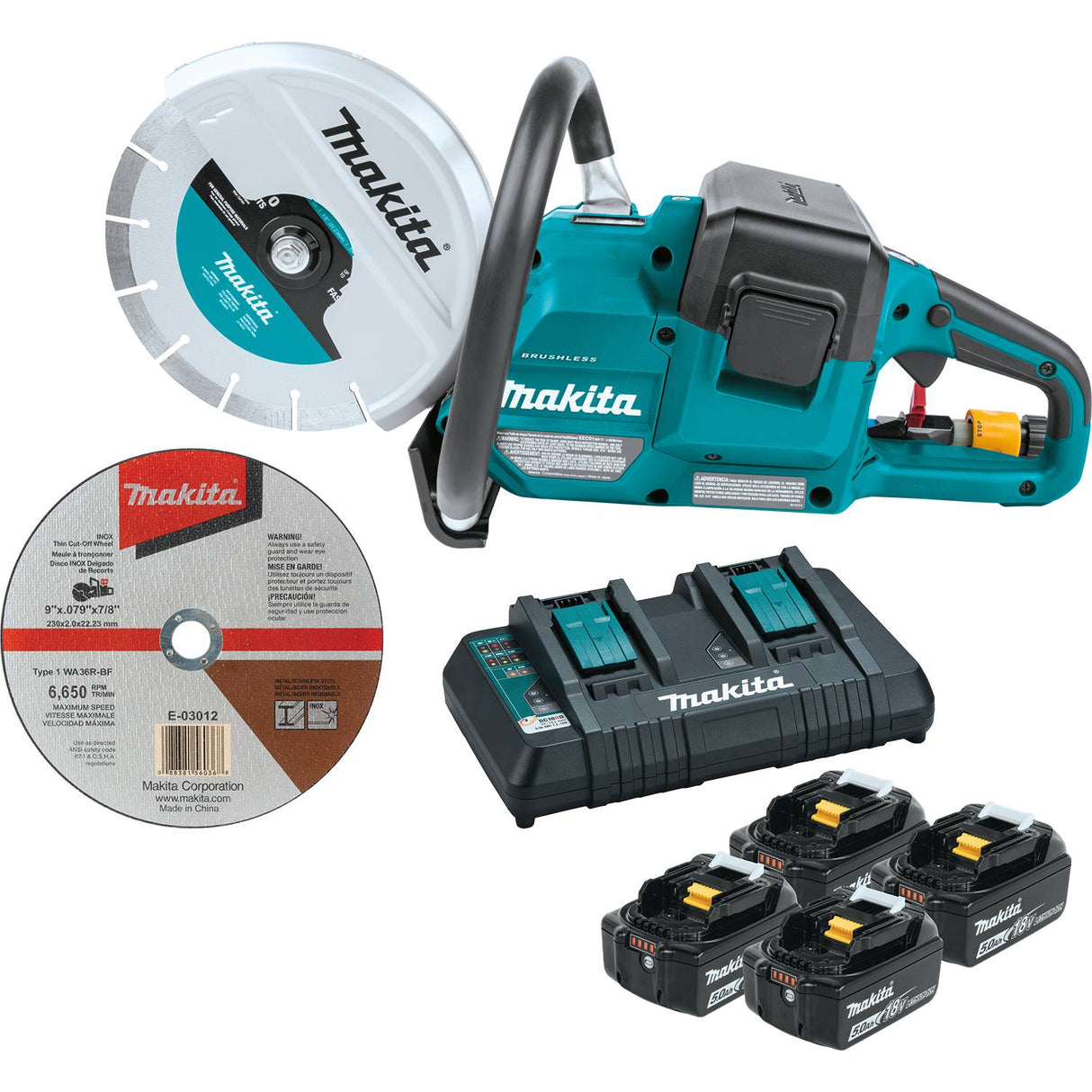 Sell your used Makita tools – Get cash for Makita XEC01PT1 18V X2 (36V) LXT® Lithium-Ion Brushless Cordless 9" Power Cutter Kit at WeBuyTool.com