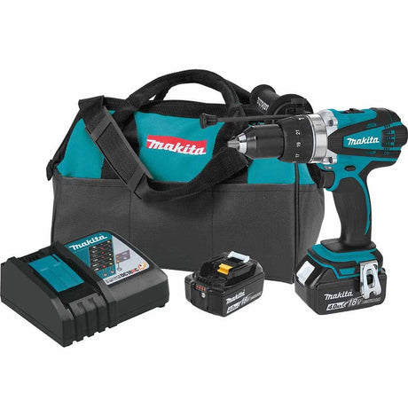 Sell your used Makita tools – Get cash for Makita XPH03MB 18V LXT Cordless 1/2" Hammer Driver-Drill Kit 4.0Ah at WeBuyTool.com