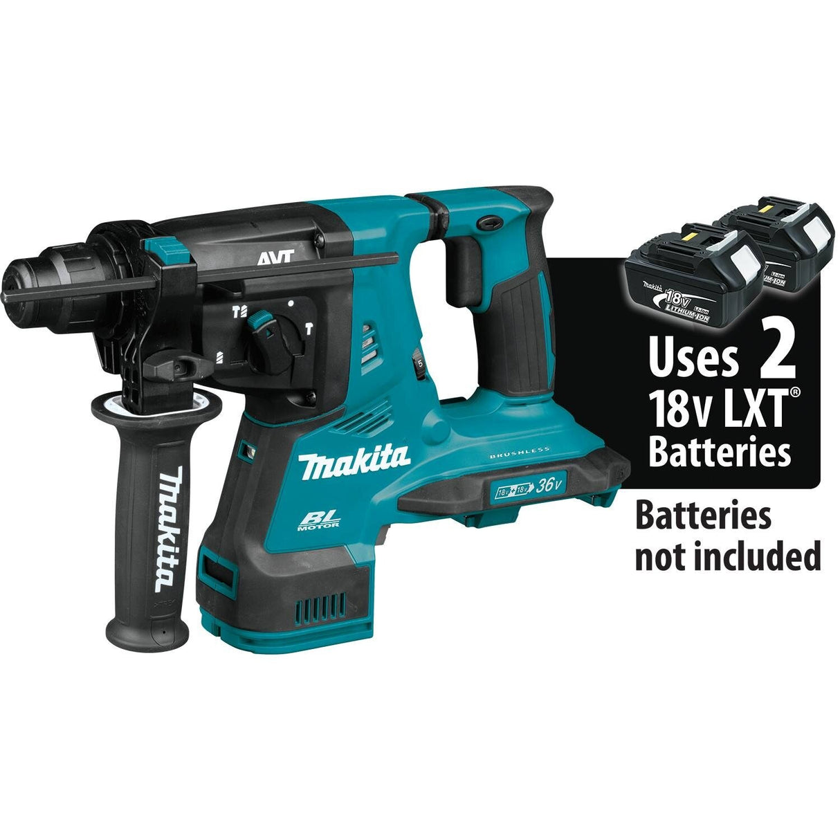 Sell your used Makita tools – Get cash for Makita XRH08Z 18V X2 LXT (36V) Brushless 1-1/8" Rotary Hammer, SDS-Plus at WeBuyTool.com