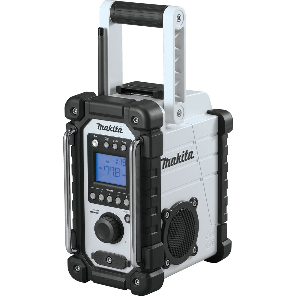 Sell your used Makita tools – Get cash for Makita XRM05W 18V LXT Lithium-Ion Cordless Job Site Radio, Tool Only at WeBuyTool.com