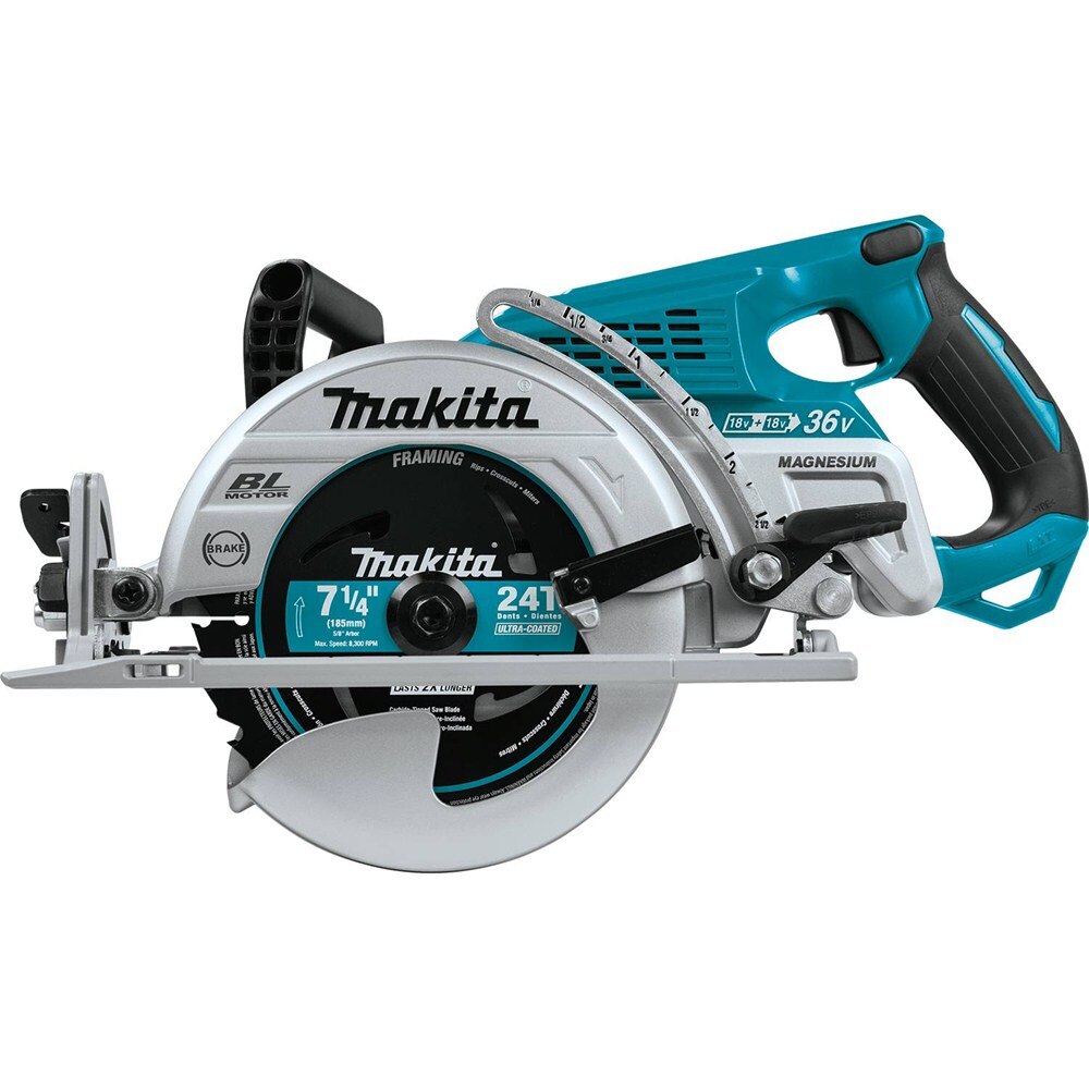 Sell your used Makita tools – Get cash for Makita XSR01Z 18V X2 LXT Li-Ion (36V) Brushless Rear Handle 7-1/4" Circular Saw Bare Tool at WeBuyTool.com