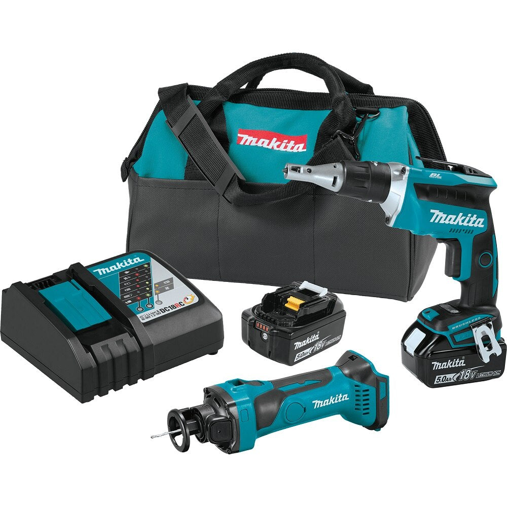 Sell your used Makita tools – Get cash for Makita XT255T 18V LXT Li-Ion Cordless Drywall Screwdriver and Cut-Out Tool Kit (5.0Ah) at WeBuyTool.com