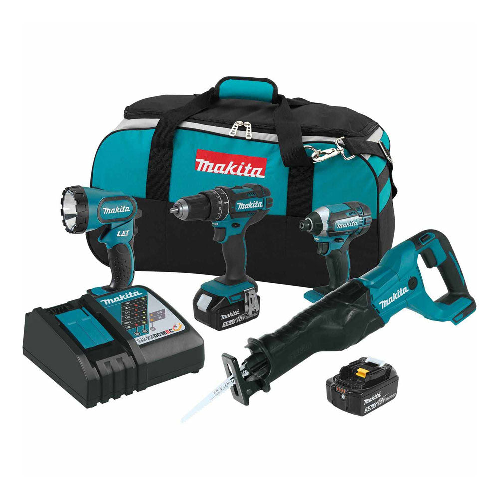 Sell your used Makita tools – Get cash for Makita XT440 18V LXT Li-Ion Cordless 4-Piece Combo Kit 3.0 Ah at WeBuyTool.com