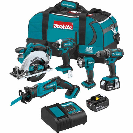 Sell your used Makita tools – Get cash for Makita XT510SM 18V LXT Cordless 5‐Pc. Combo Kit, XFD10Z, XDT11Z, XSS02Z, XRJ01Z, DML815, bag (4.0Ah) at WeBuyTool.com