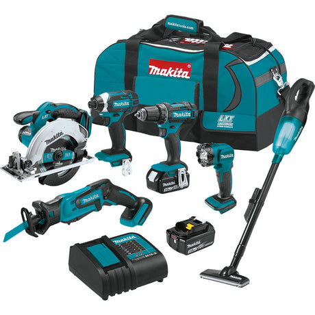 Sell your used Makita tools – Get cash for Makita XT614SX1 18V LXT Lithium-Ion Cordless 6-Piece Combo Kit (3.0Ah) at WeBuyTool.com