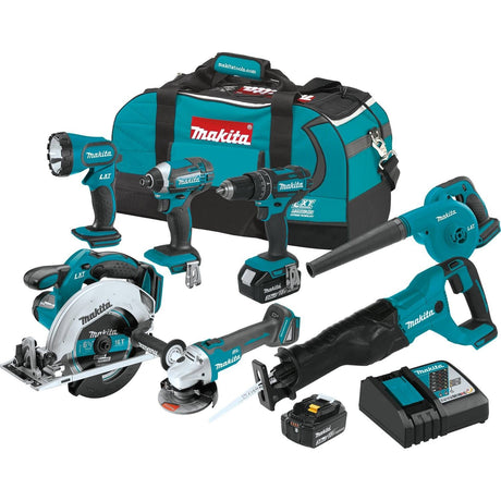 Sell your used Makita tools – Get cash for Makita XT706 18V LXT 7 Piece Combo Kit (3.0Ah) at WeBuyTool.com