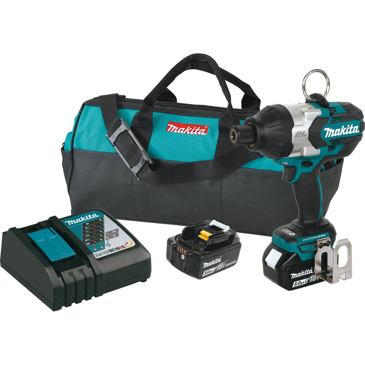 Sell your used Makita tools – Get cash for Makita XWT09T 18V LXT Li-Ion High Torque 7/16" Hex Impact Wrench Kit, 5.0 at WeBuyTool.com