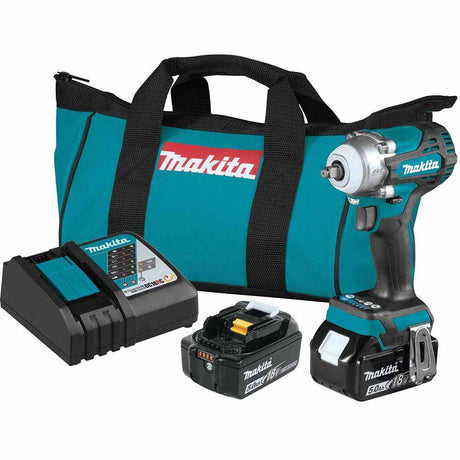 Sell your used Makita tools – Get cash for Makita XWT16T 18V LXT Lithium-Ion Brushless Cordless 4-Speed 3/8" Sq. Drive Impact Wrench w/ Friction Ring Anvil (5.0Ah) at WeBuyTool.com