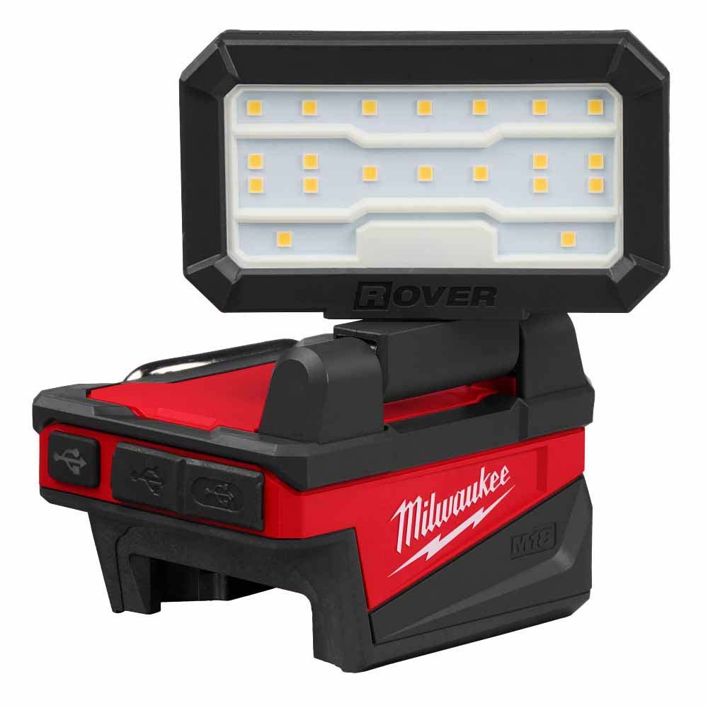 Sell your used Milwaukee tools – Get cash for Milwaukee 2359-20 M18 ROVER Compact Folding Flood Light w/ USB Charging at WeBuyTool.com
