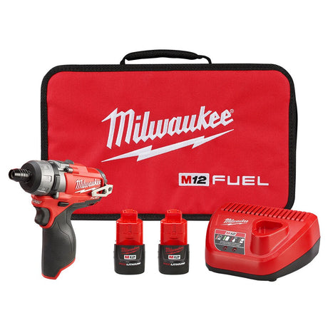 Sell your used Milwaukee tools – Get cash for Milwaukee 2402-22 M12 FUEL 1/4" Hex 2-Speed Screwdriver Kit at WeBuyTool.com