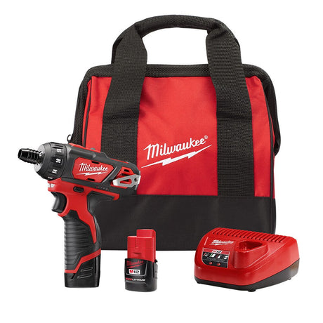 Sell your used Milwaukee tools – Get cash for Milwaukee 2406-22 M12 1/4” Hex 2 Spd Screwdriver Kit at WeBuyTool.com