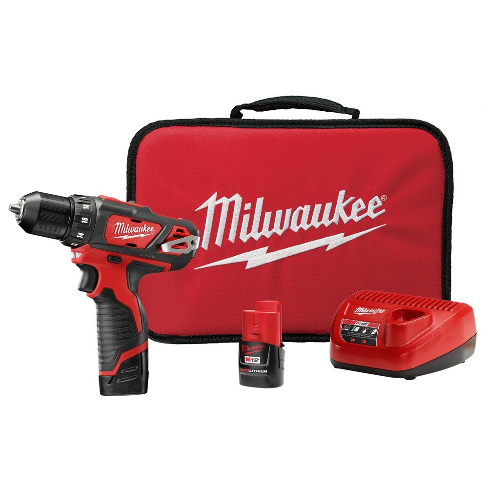 Sell your used Milwaukee tools – Get cash for Milwaukee 2407-22 M12 3/8” Drill/Driver Kit at WeBuyTool.com
