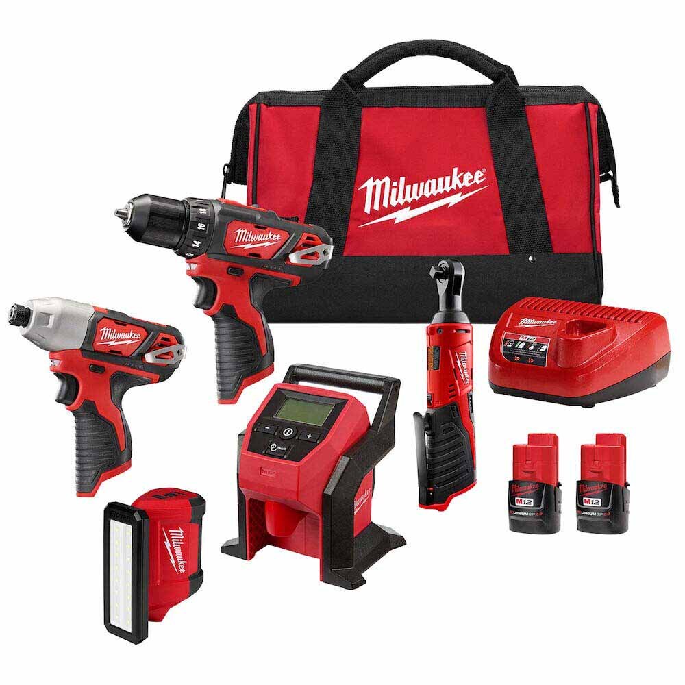 Sell your used Milwaukee tools – Get cash for Milwaukee 2494-25 M12 5PC Combo Kit at WeBuyTool.com