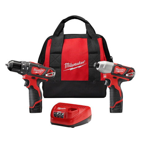 Sell your used Milwaukee tools – Get cash for Milwaukee 2497-22 M12 Hammer Drill and Impact Combo at WeBuyTool.com