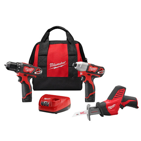 Sell your used Milwaukee tools – Get cash for Milwaukee 2498-23 M12 12-Volt Lithium-Ion Cordless Combo Kit (3-Tool) at WeBuyTool.com