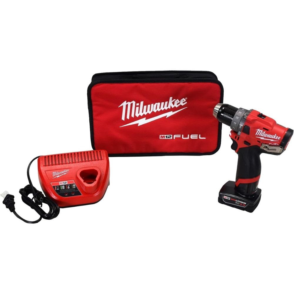 Sell your used Milwaukee tools – Get cash for Milwaukee 2504-21XCC M12 Fuel Hammer Drill XC Kit at WeBuyTool.com