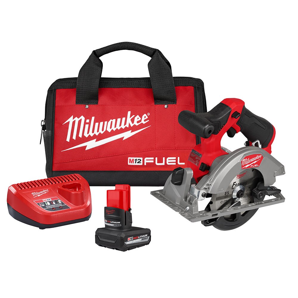 Sell your used Milwaukee tools – Get cash for Milwaukee 2521-21HO M12 FUEL 5-3/8" Circular Saw Kit at WeBuyTool.com
