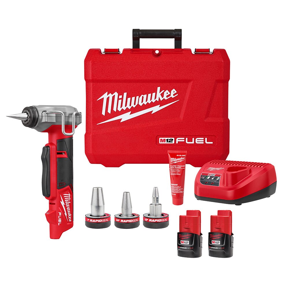 Sell your used Milwaukee tools – Get cash for Milwaukee 2532-22 M12 FUEL™ ProPEX® Expander Kit w/ 1/2"-1" RAPID SEAL™ ProPEX® Expander Heads at WeBuyTool.com