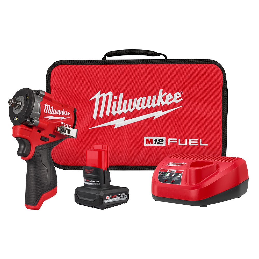Sell your used Milwaukee tools – Get cash for Milwaukee 2562-21 M12 FUEL Stubby 3/8" Impact Wrench Kit at WeBuyTool.com