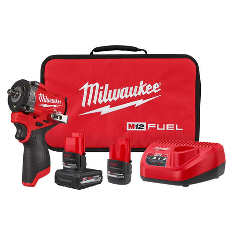 Sell your used Milwaukee tools – Get cash for Milwaukee 2562-22 M12 FUEL Stubby 3/8" Impact Wrench Kit at WeBuyTool.com