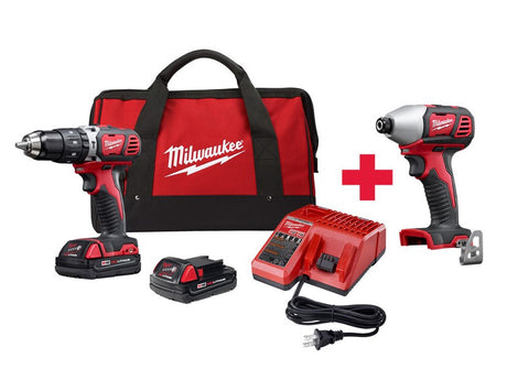 Sell your used Milwaukee tools – Get cash for Milwaukee 2607-22CTP M18™ Compact 1/2 in. Hammer Drill/Driver Kit with 1/4 in. Impact Promo at WeBuyTool.com