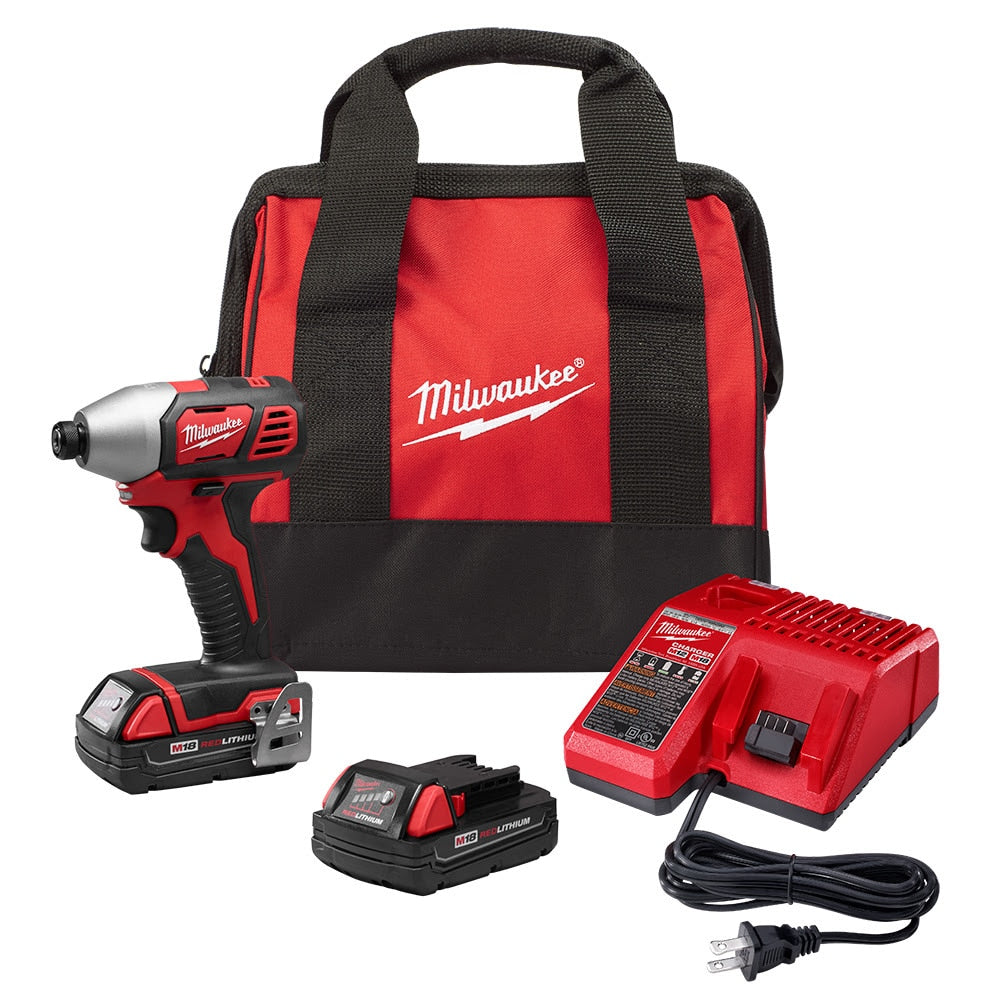 Sell your used Milwaukee tools – Get cash for Milwaukee 2656-22CT M18 Cordless 1/4" Hex Impact Driver Tool Kit at WeBuyTool.com