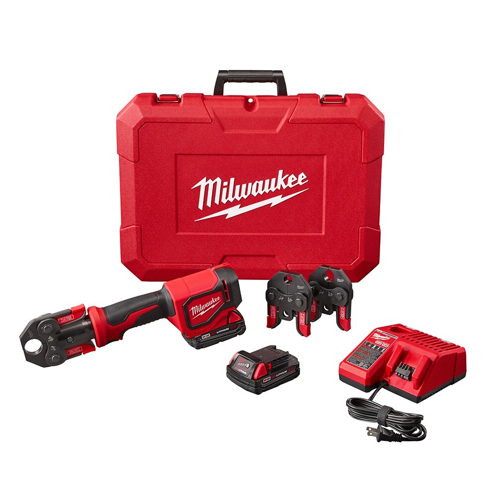 Sell your used Milwaukee tools – Get cash for Milwaukee 2674-22C M18 Short Throw Press Tool Kit with PEX Crimp Jaws at WeBuyTool.com
