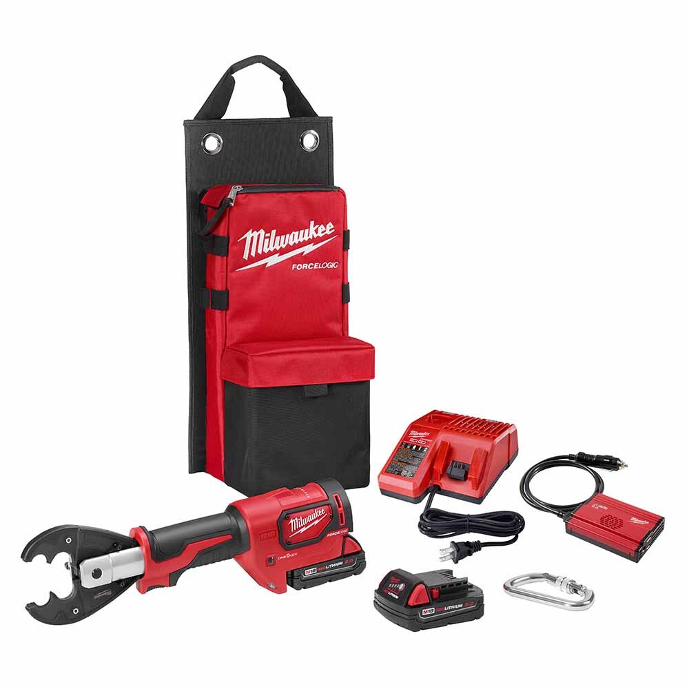Sell your used Milwaukee tools – Get cash for Milwaukee 2678-22O M18 Force Logic 6T Utility Crimping Kit With D3 Grooves And Fixed O Die at WeBuyTool.com