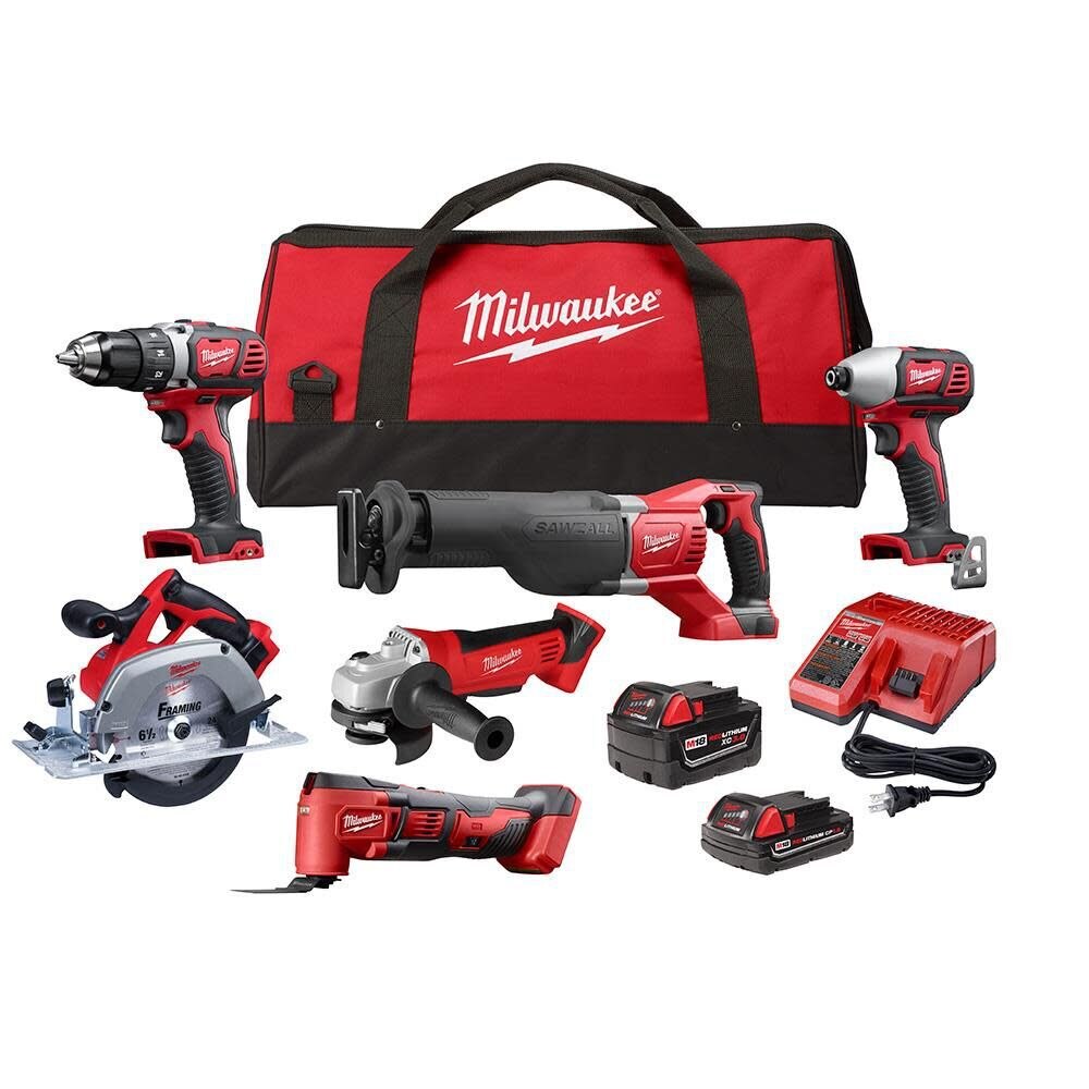 Sell your used Milwaukee tools – Get cash for Milwaukee 2697-26 M18 6-Tool Combo Kit at WeBuyTool.com