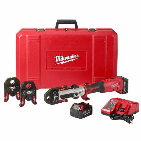 Sell your used Milwaukee tools – Get cash for Milwaukee 2773-22L M18 FORCE LOGIC Long Throw Press Tool 1/2" to 1" Kit for Stainless Steel at WeBuyTool.com