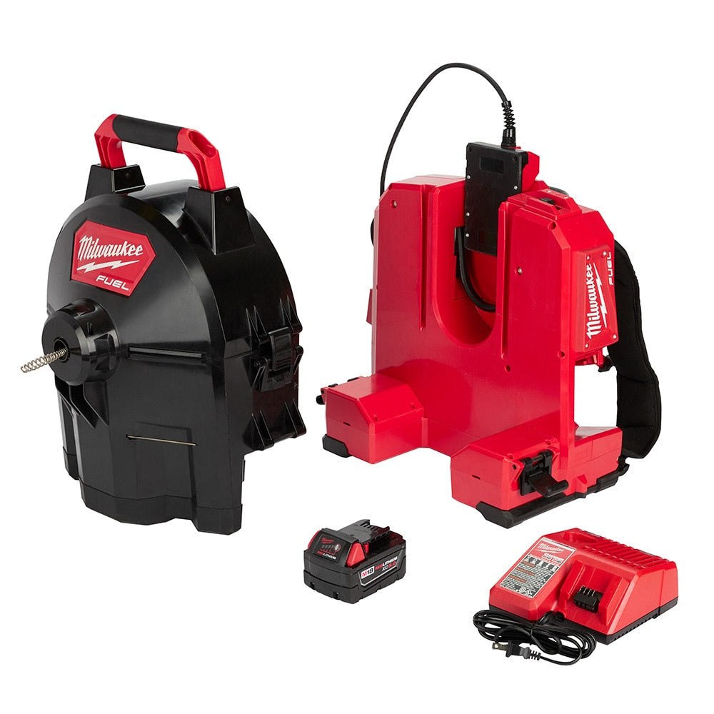 Sell your used Milwaukee tools – Get cash for Milwaukee 2775A-211 M18 Fuel Switch Pack Sectional Drum System Drain Cleaner Kit-A at WeBuyTool.com