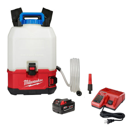Sell your used Milwaukee tools – Get cash for Milwaukee 2820-21WS M18 SWITCH TANK 4-Gallon Backpack Water Supply Kit at WeBuyTool.com