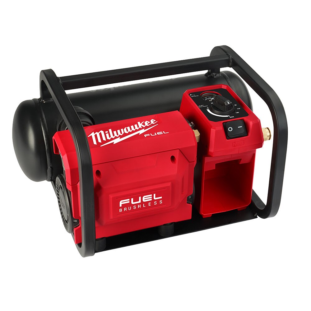 Sell your used Milwaukee tools – Get cash for Milwaukee 2840-20 M18 FUEL 2 Gallon Compact Quiet Compressor at WeBuyTool.com
