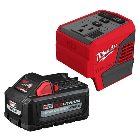 Sell your used Milwaukee tools – Get cash for Milwaukee 2846-21HO M18 18-Volt 175-Watt Lithium-Ion Powered Compact Inverter with 6.0 Ah Battery at WeBuyTool.com