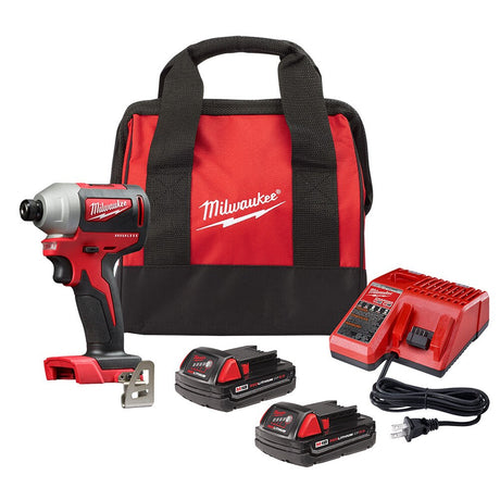 Sell your used Milwaukee tools – Get cash for Milwaukee 2850-22CT M18 Compact Brushless 1/4" Hex Impact Driver Kit at WeBuyTool.com