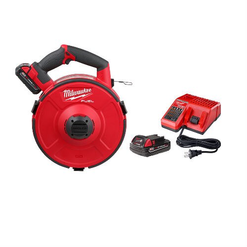 Sell your used Milwaukee tools – Get cash for Milwaukee 2873A-22 M18 FUEL Angler 120' Steel Pulling Fish Tape Kit at WeBuyTool.com