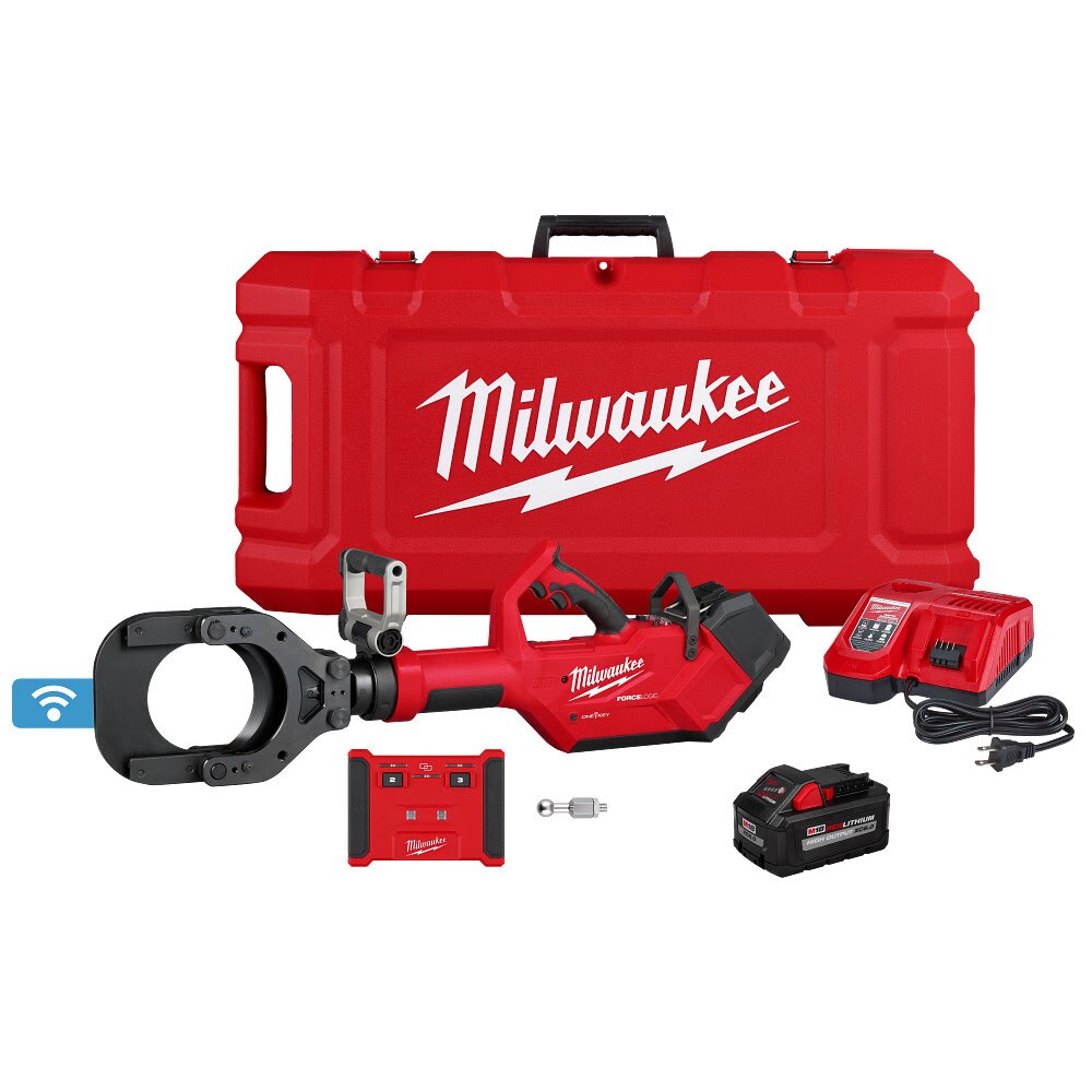 Sell your used Milwaukee tools – Get cash for Milwaukee 2875R-21 M18 FORCE LOGIC 5" Underground Cable Cutter w/ Wireless Remote at WeBuyTool.com