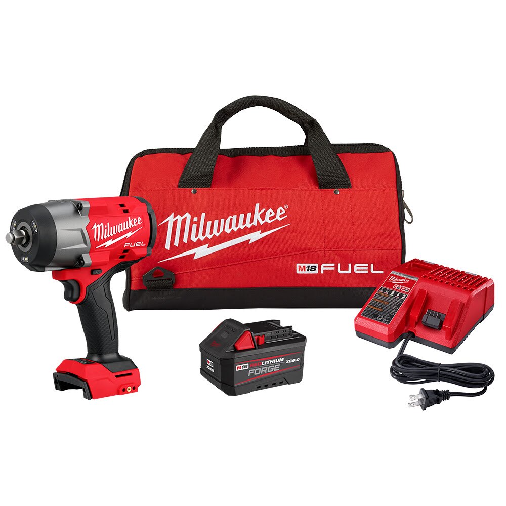 Sell your used Milwaukee tools – Get cash for Milwaukee 2967-21F M18 FUEL 1/2" High Torque Impact Wrench w/ Friction Ring REDLITHIUM FORGE Kit at WeBuyTool.com