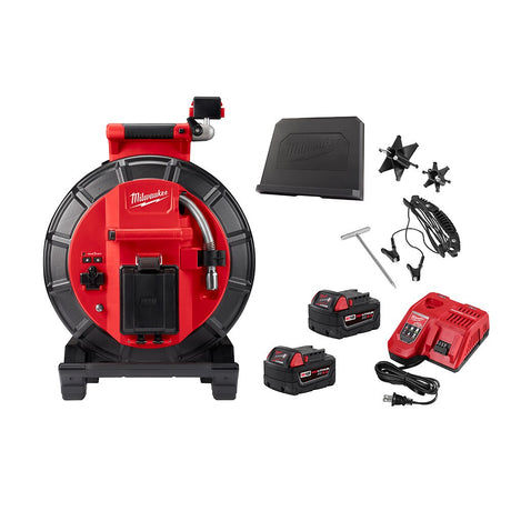 Sell your used Milwaukee tools – Get cash for Milwaukee 2973-22 M18™ 120’ Pipeline Inspection Camera Reel System Kit w/ Two Batteries and Charger at WeBuyTool.com