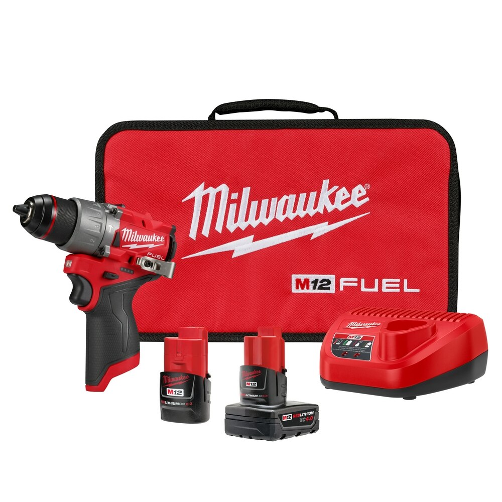 Sell your used Milwaukee tools – Get cash for Milwaukee 3404-22 M12 FUEL 1/2" Hammer Drill/Driver Kit at WeBuyTool.com