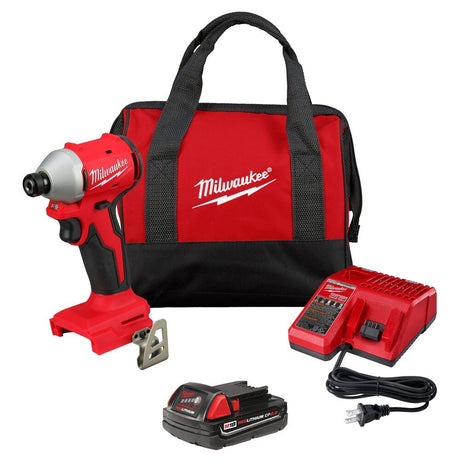Sell your used Milwaukee tools – Get cash for Milwaukee 3650-21P M18 Compact Brushless 1/4" Hex Impact Driver Kit at WeBuyTool.com
