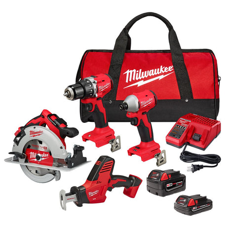 Sell your used Milwaukee tools – Get cash for Milwaukee 3693-24CX M18 4-Tool Combo Kit at WeBuyTool.com