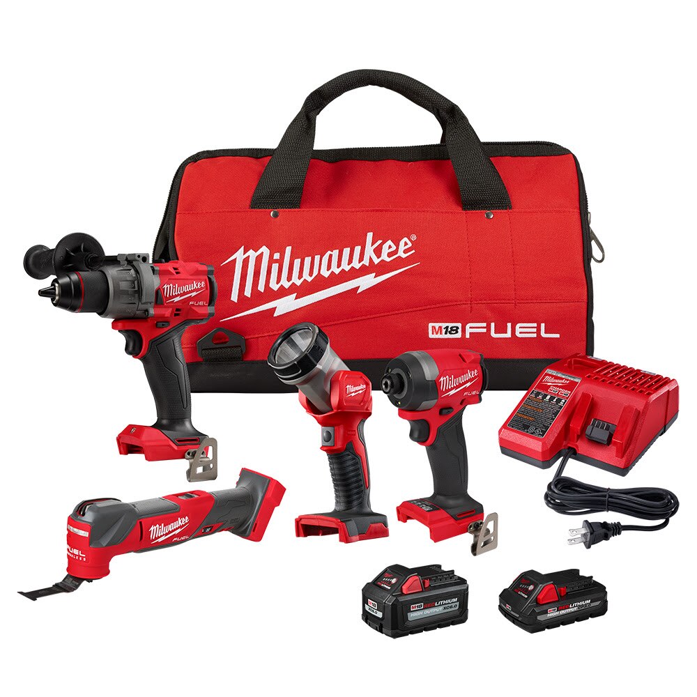 Sell your used Milwaukee tools – Get cash for Milwaukee 3698-24MT M18 FUEL 18V 4 Tool Cordless Combo Kit at WeBuyTool.com