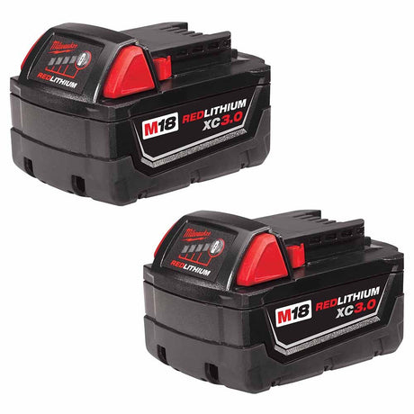 Sell your used Milwaukee tools – Get cash for Milwaukee 48-11-1822 M18 XC High Capacity (3.0 AH) Redlithium Battery Two Pack at WeBuyTool.com