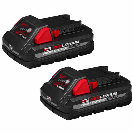 Sell your used Milwaukee tools – Get cash for Milwaukee 48-11-1837 M18 REDLITHIUM HIGH OUTPUT CP3.0 Battery 2-Pack at WeBuyTool.com